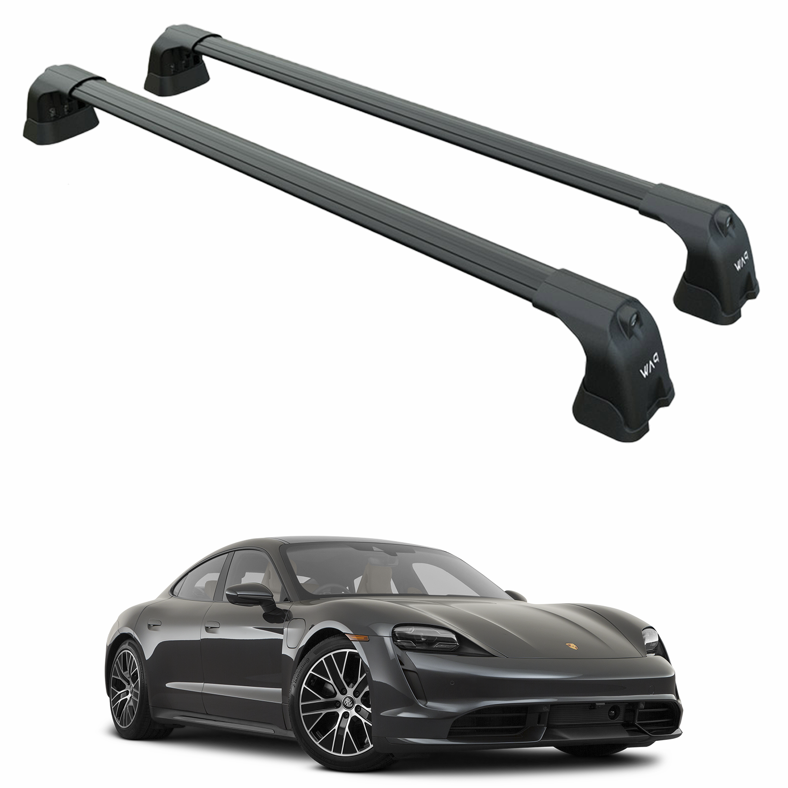 Porsche Taycan 2019-2025 Portbagaj Taşıyıcı Ara Atkı Aparatı Paw Pro 3 Siyah