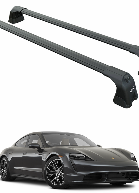 Porsche Taycan 2019-2025 Portbagaj Taşıyıcı Ara Atkı Aparatı Paw Pro 3 Siyah