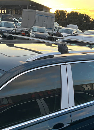 Skoda Octavia Estate (5E) 2012-2019 Portbagaj Taşıyıcı Ara Atkisi - Ara Çubuk Paw Pro 2 Gri