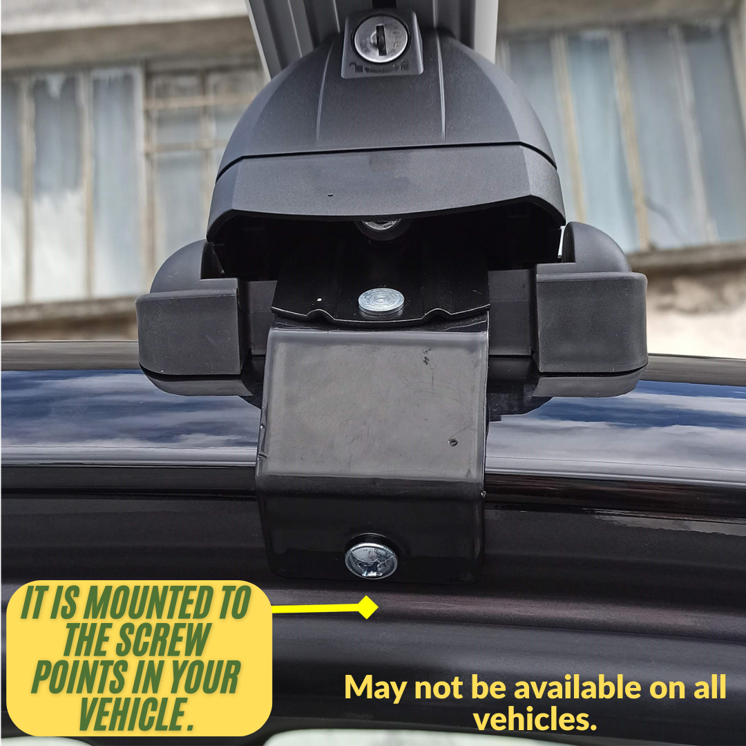 Alfa Romeo Junior Oluksuz Üst Tavan Portbagaj Taşıyıcı Ara Atkısı Toros Serisi Pro 4 Siyah