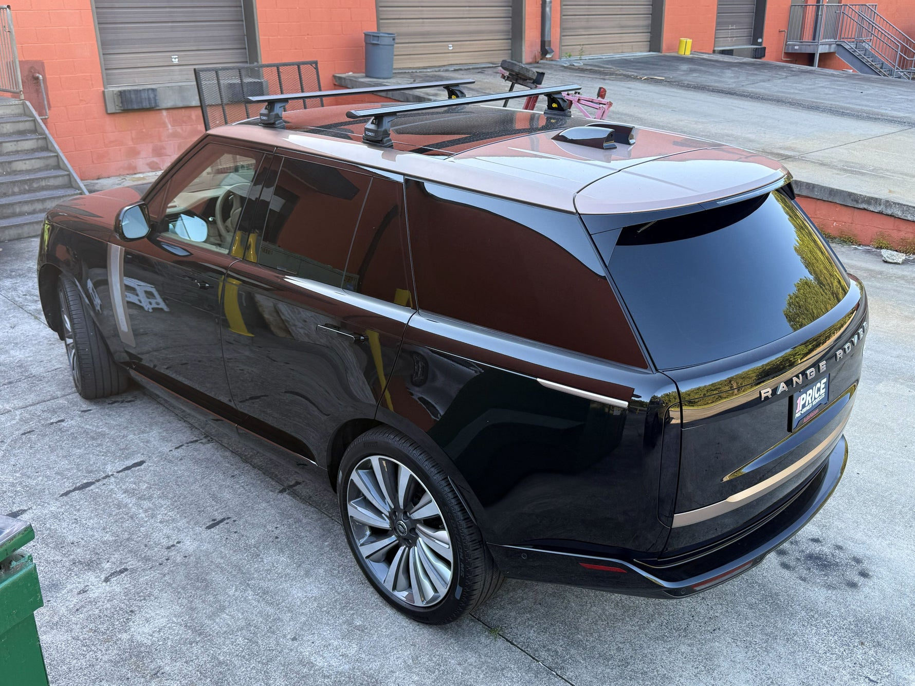 Range Rover Vogue (2021-2025) Araç Üstü Taşıyıcı Ara Bar, Ara Atkı Aparatı Fix Pro Gri