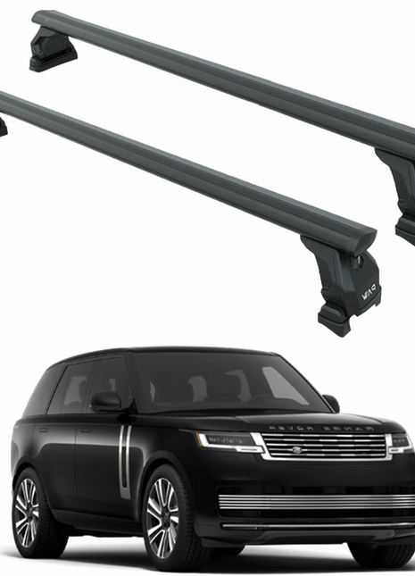 Range Rover Vogue (2021-2025) Araç Üstü Taşıyıcı Ara Bar, Ara Atkı Aparatı Fix Pro Siyah
