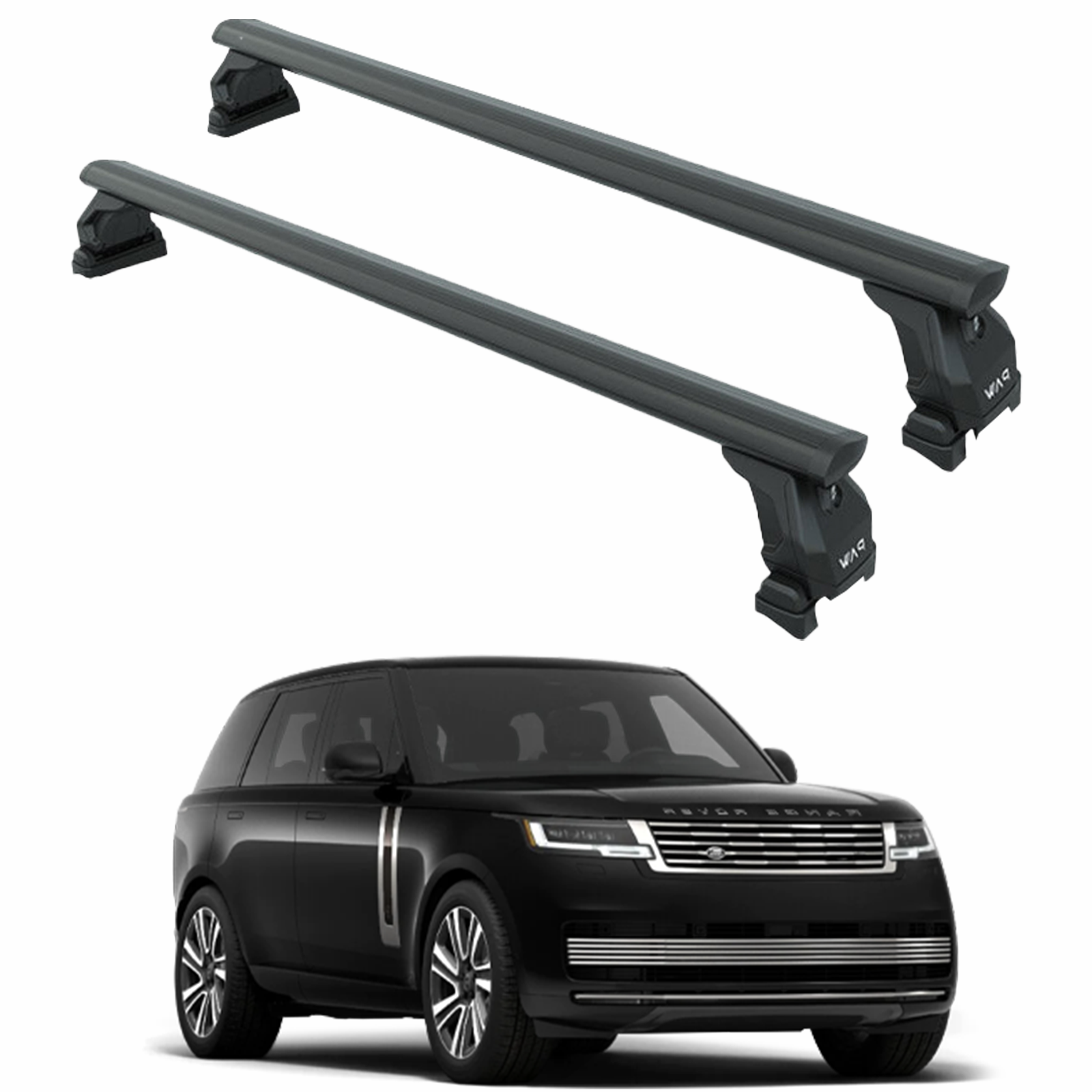 Range Rover Vogue (2021-2025) Araç Üstü Taşıyıcı Ara Bar, Ara Atkı Aparatı Fix Pro Siyah