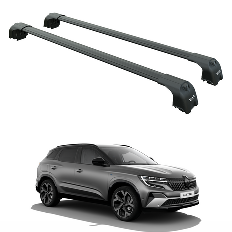 Renault Austral 2022-2025 Portbagaj Taşıyıcı Ara Atkisi - Ara Çubuk Paw Pro 2 Siyah
