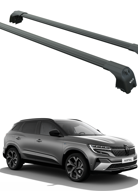 Renault Austral 2022-2025 Portbagaj Taşıyıcı Ara Atkisi - Ara Çubuk Paw Pro 2 Siyah