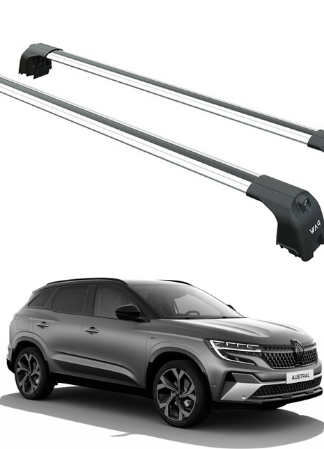 Renault Austral 2022-2025 Portbagaj Taşıyıcı Ara Atkisi - Ara Çubuk Paw Pro 2 Gri