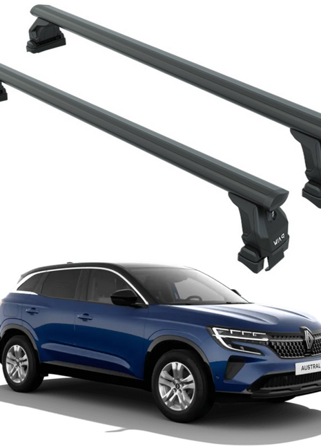 Renault Austral 2022-2025 Oluksuz Üst Tavan Portbagaj Taşıyıcı Ara Atkısı Toros Serisi Pro 4 Siyah