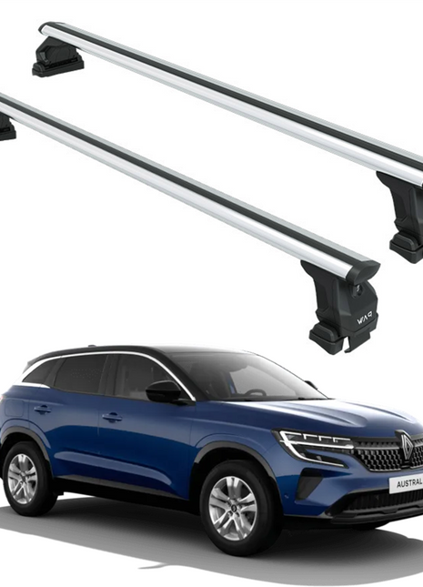 Renault Austral 2022-2025 Oluksuz Üst Tavan Portbagaj Taşıyıcı Ara Atkısı Toros Serisi Pro 4 Gri