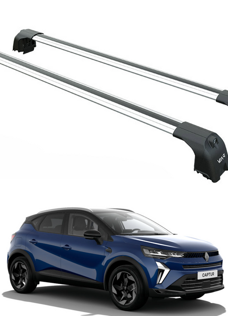 Renault Captur 2019-2025 Portbagaj Taşıyıcı Ara Atkisi - Ara Çubuk Paw Pro 2 Gri