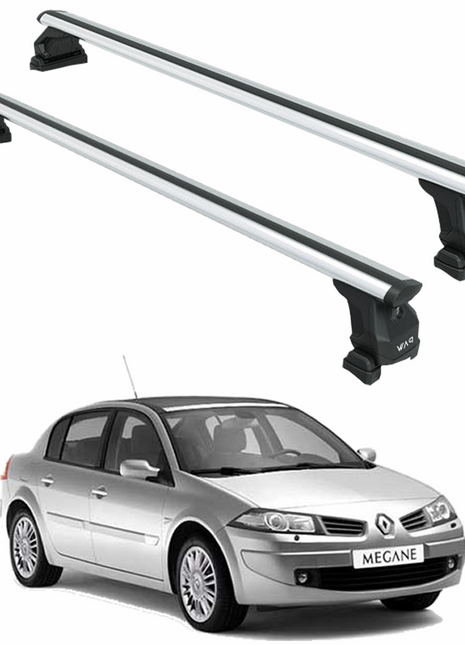 Renault Megane 2 2002-2009 Tavan Taşıyıcı Ara Barlar – Vidalı Montaj