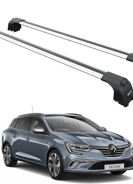 Renault Megane Sport Tourer 2017-2025 Portbagaj Taşıyıcı Ara Atkisi - Ara Çubuk Paw Pro 2 Gri