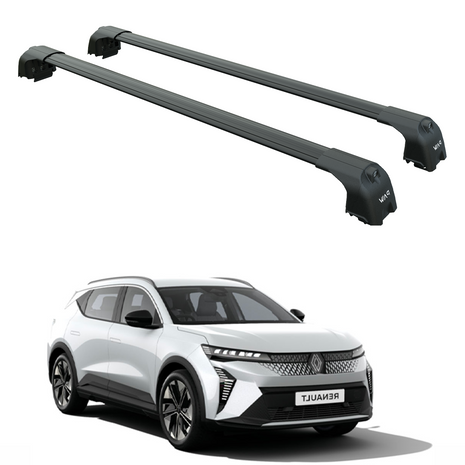 Renault Scenic 2023-2025 Portbagaj Taşıyıcı Ara Atkisi - Ara Çubuk Paw Pro 2 Siyah