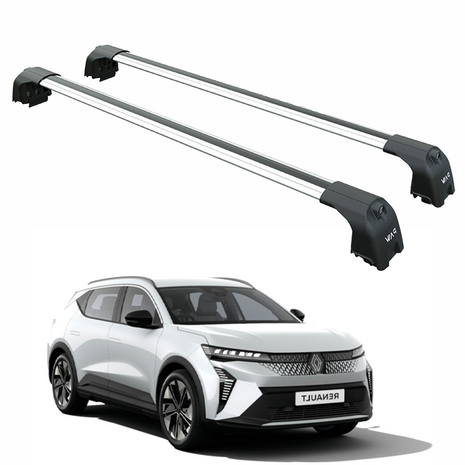 Renault Scenic 2023-2025 Portbagaj Taşıyıcı Ara Atkisi - Ara Çubuk Paw Pro 2 Gri