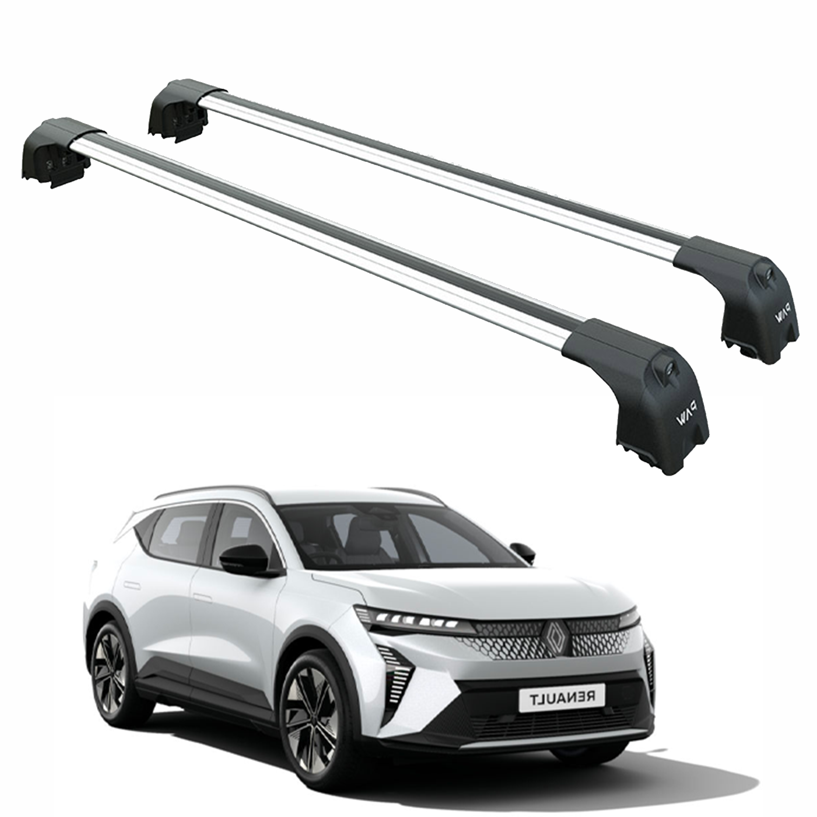 Renault Scenic 2023-2025 Portbagaj Taşıyıcı Ara Atkisi - Ara Çubuk Paw Pro 2 Gri