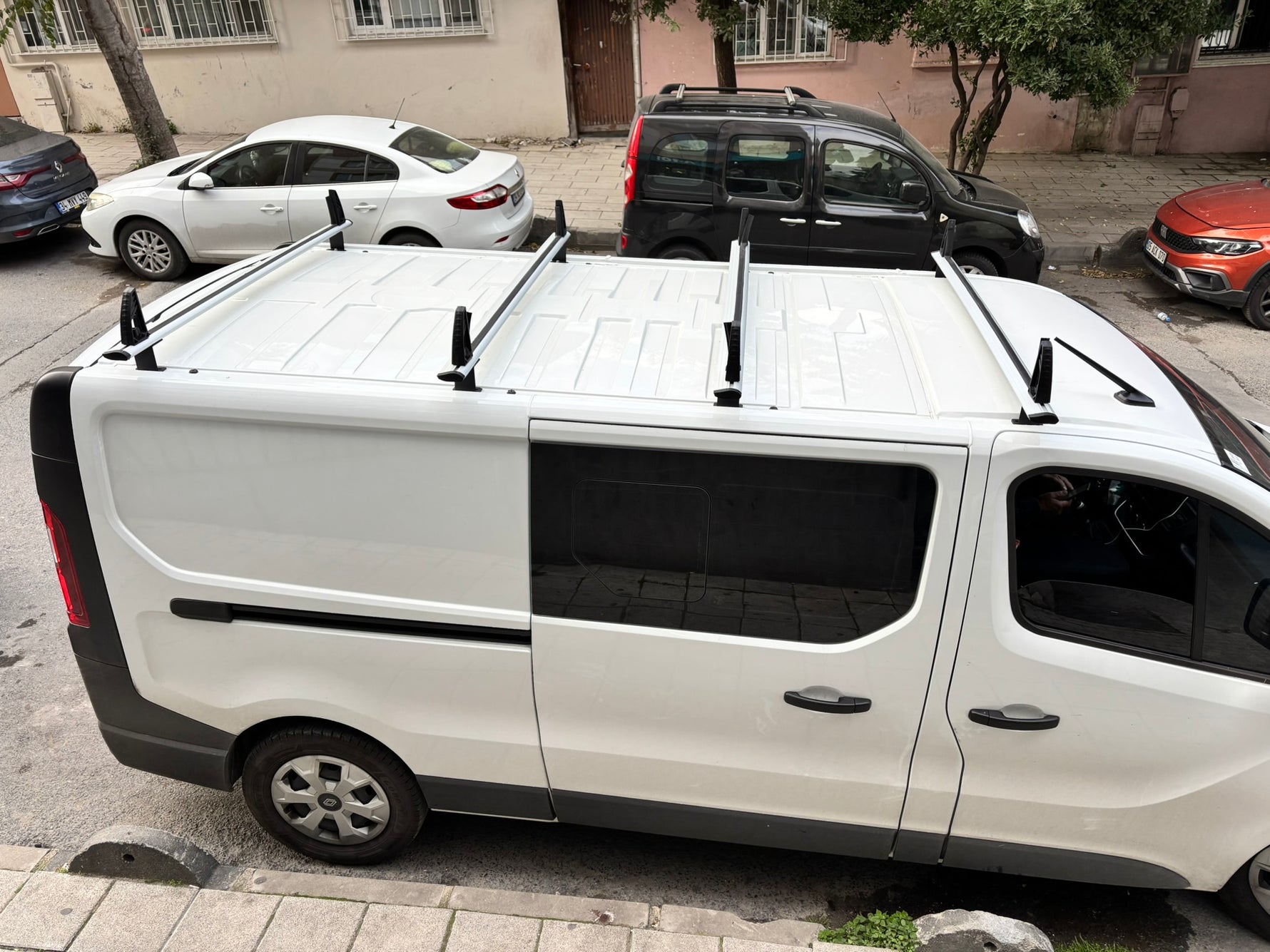 Fiat Scudo 2022-2025 Araç Üstü Merdiven Sabitleyici, Yük Taşıma Sistemleri Pratik Seri 3 Adet