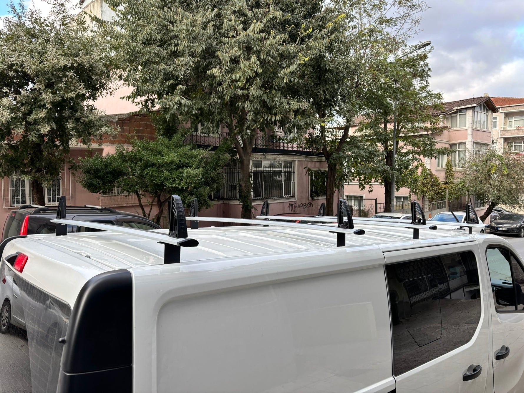 Fiat Scudo 2022-2025 Araç Üstü Merdiven Sabitleyici, Yük Taşıma Sistemleri Pratik Seri 3 Adet