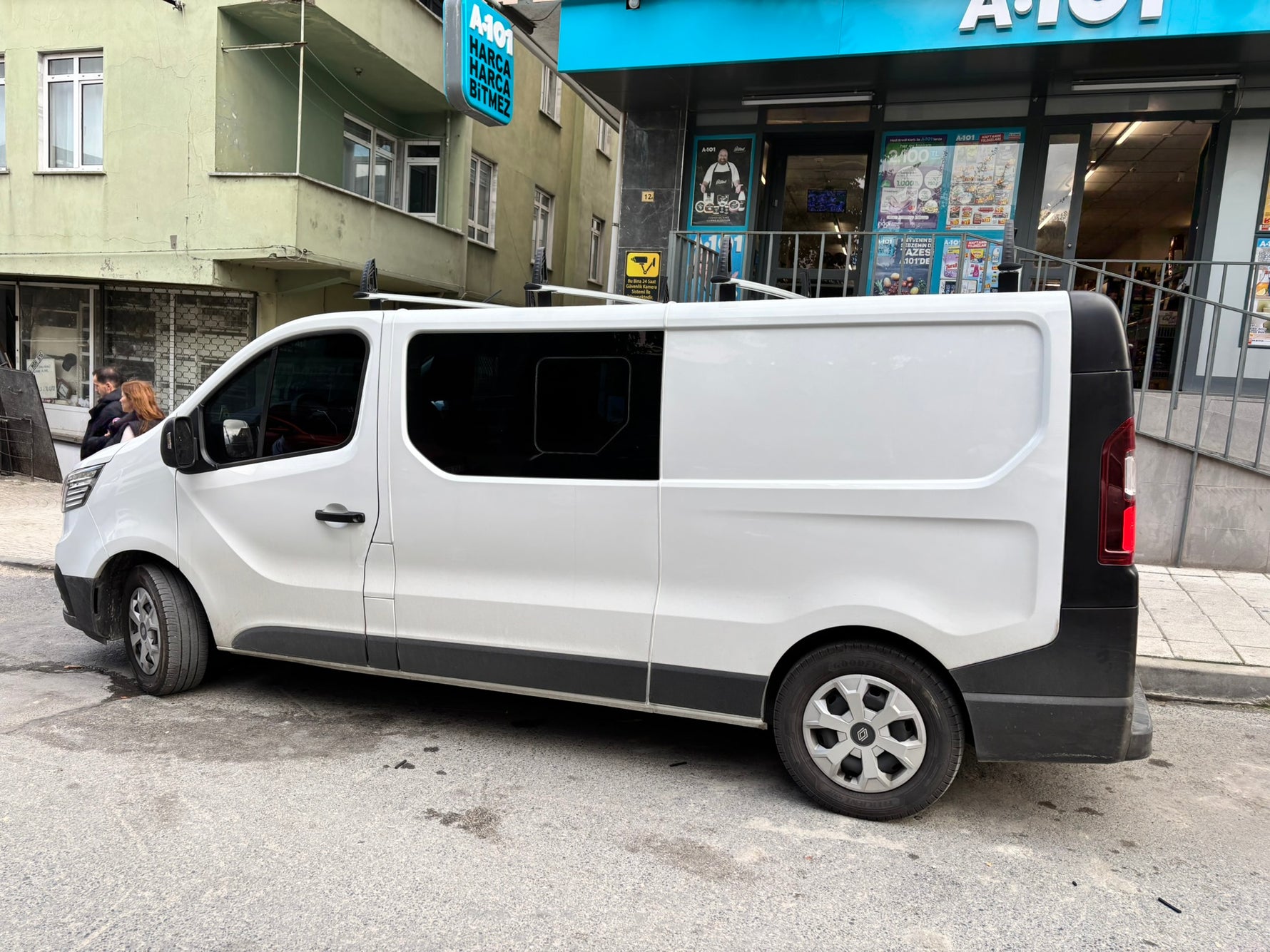 Fiat Scudo 2022-2025 Araç Üstü Merdiven Sabitleyici, Yük Taşıma Sistemleri Pratik Seri 3 Adet