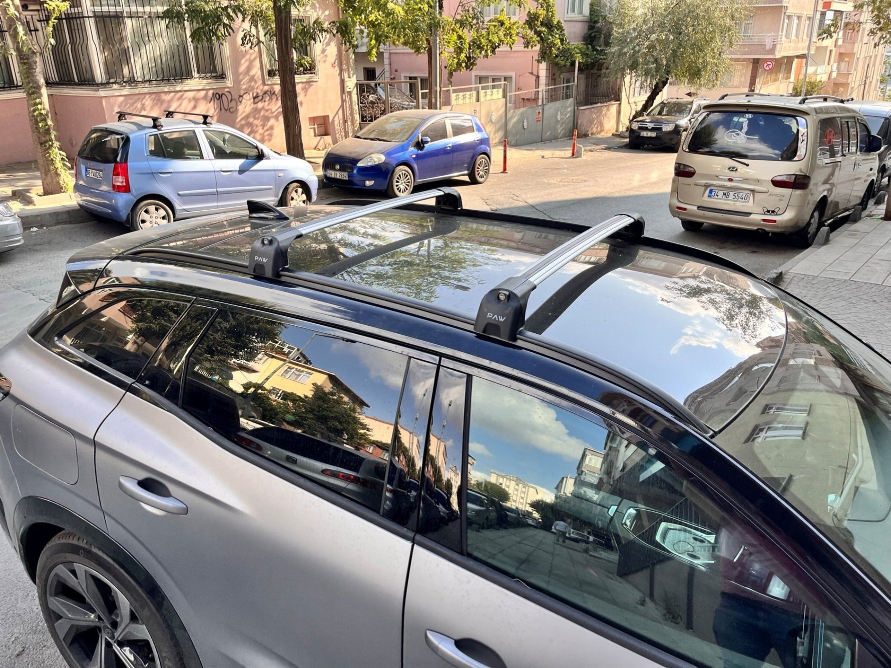 Renault Austral 2022-2025 Portbagaj Taşıyıcı Ara Atkisi - Ara Çubuk Paw Pro 2 Siyah