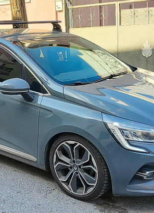 Renault Clio 4 Hatcback Oluksuz Üst Tavan Portbagaj Taşıyıcı Ara Atkısı Toros Serisi Pro 4 Siyah