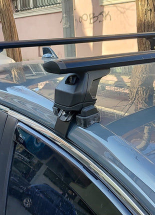 Renault Clio 4 Hatcback Oluksuz Üst Tavan Portbagaj Taşıyıcı Ara Atkısı Toros Serisi Pro 4 Siyah