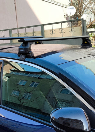 Renault Megane E-Tech 2023-2025 Oluksuz Üst Tavan Portbagaj Taşıyıcı Ara Atkısı Toros Serisi Pro 4 Siyah