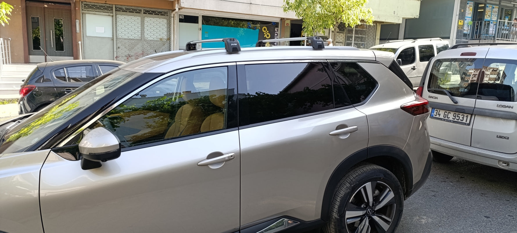 Nissan X-Trail T33 ile Uyumlu Portbagaj Taşıyıcı – Paw Pro 2 Alüminyum Tavan Çubuğu Siyah