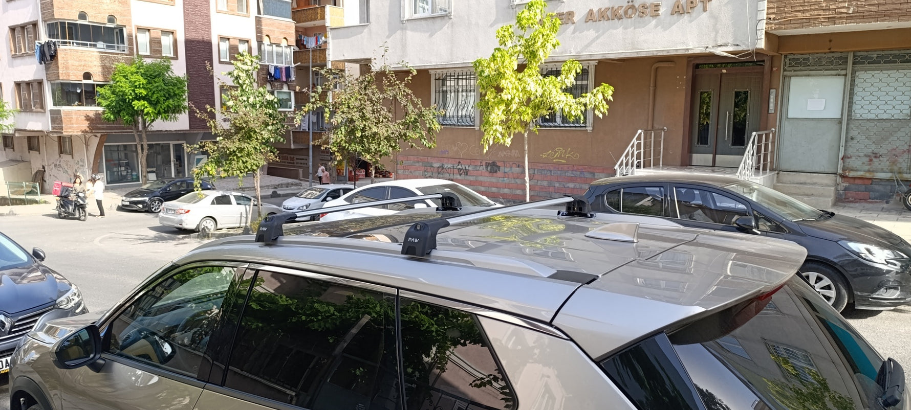 Nissan X-Trail T33 ile Uyumlu Portbagaj Taşıyıcı – Paw Pro 2 Alüminyum Tavan Çubuğu Siyah