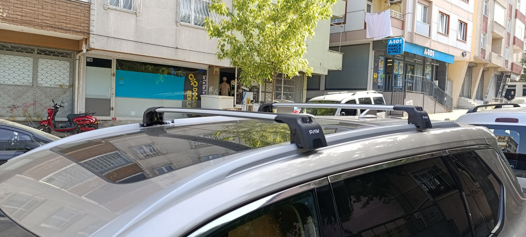 Nissan X-Trail T33 ile Uyumlu Portbagaj Taşıyıcı – Paw Pro 2 Alüminyum Tavan Çubuğu Siyah