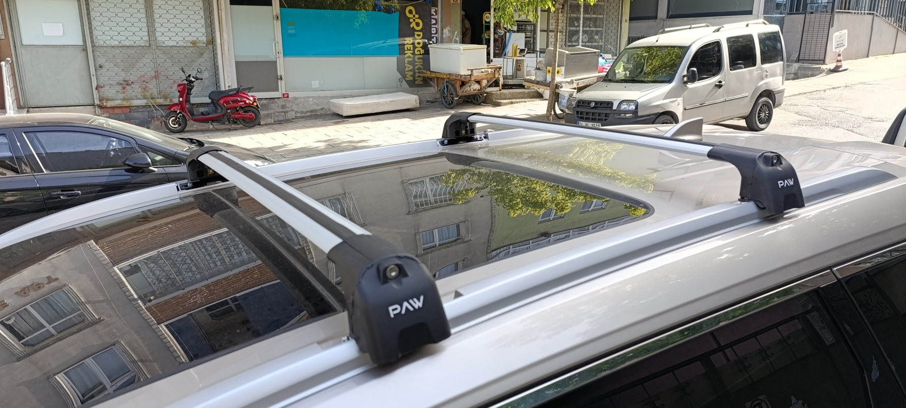 Nissan X-Trail T33 ile Uyumlu Portbagaj Taşıyıcı – Paw Pro 2 Alüminyum Tavan Çubuğu Siyah