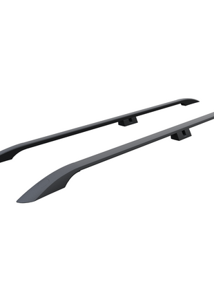 Volkswagen Transporter T6 2015-2024 Kısa Şase Araç Üstü Alüminyum Tavan Yan Rayları Plus Serisi - Siyah