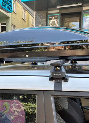 Kia Soul 2008-2013 Oluksuz Üst Tavan Portbagaj Taşıyıcı Ara Atkısı Toros Serisi Pro 4 Siyah