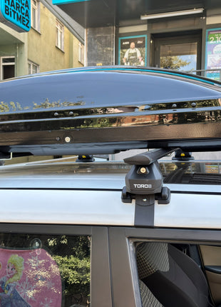 Kia Soul 2008-2013 Oluksuz Üst Tavan Portbagaj Taşıyıcı Ara Atkısı Toros Serisi Pro 4 Siyah