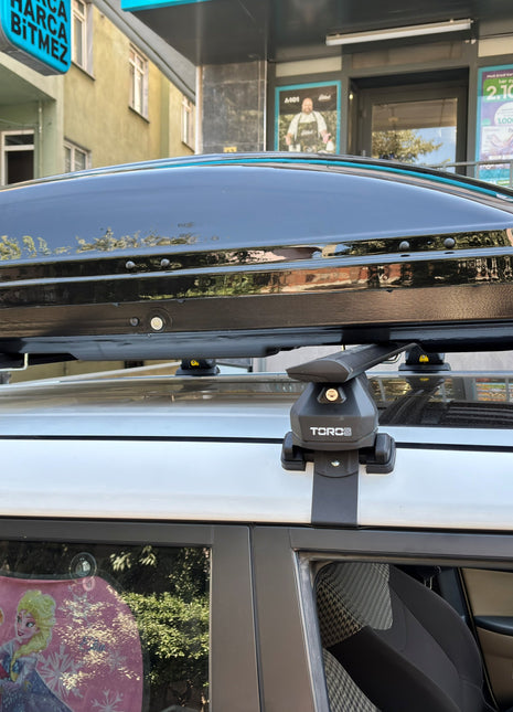 Kia Soul 2008-2013 Oluksuz Üst Tavan Portbagaj Taşıyıcı Ara Atkısı Toros Serisi Pro 4 Gri