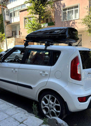 Kia Soul 2008-2013 Oluksuz Üst Tavan Portbagaj Taşıyıcı Ara Atkısı Toros Serisi Pro 4 Siyah