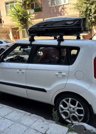 Kia Soul 2008-2013 Oluksuz Üst Tavan Portbagaj Taşıyıcı Ara Atkısı Toros Serisi Pro 4 Gri