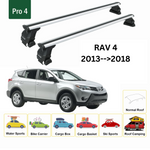 Toyota Rav 4 2013-2018 Oluksuz Üst Tavan Portbagaj Taşıyıcı Ara Atkısı Toros Serisi Pro 4 Gri