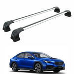 For Subaru Legacy Sedan 2020-2025 Roof Rack Cross Bar Fix Point Alu Silver