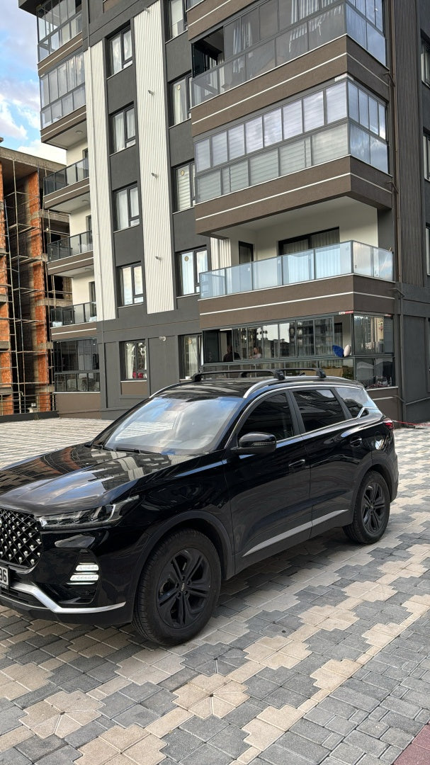 Chery Tiggo 7 Pro 2022-2025 Portbagaj Taşıyıcı Ara Atkisi - Ara Çubuk Paw Pro 2 Gri