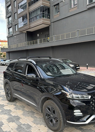 Chery Tiggo 7 Pro 2022-2025 Portbagaj Taşıyıcı Ara Atkisi - Ara Çubuk Paw Pro 2 Siyah