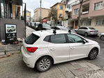 Seat Ibiza (2017-Sonrası) Portbagaj Taşıyıcı Ara Atkı Takımı - Toros Pro 4 - Siyah