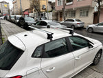 Seat Ibiza (2017-Sonrası) Portbagaj Taşıyıcı Ara Atkı Takımı - Toros Pro 4 - Siyah