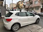 Seat Ibiza (2017-Sonrası) Portbagaj Taşıyıcı Ara Atkı Takımı - Toros Pro 4 - Siyah