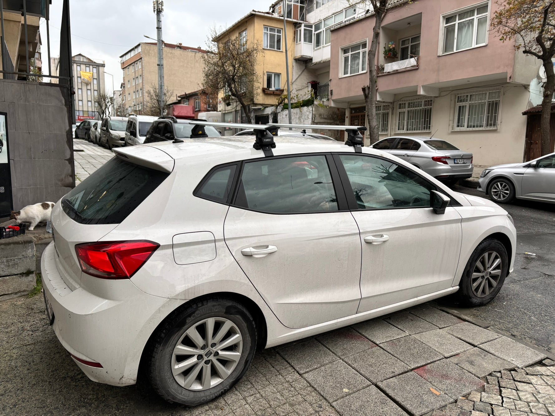 Seat Ibiza (2017-Sonrası) Portbagaj Taşıyıcı Ara Atkı Takımı - Toros Pro 4 - Siyah