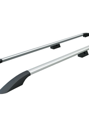 Volkswagen Transporter T5 2003-2015 Kısa Şase Araç Üstü Alüminyum Tavan Yan Rayları Plus Serisi Baggage Luggage Rack Rail Port - Gri