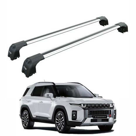 Ssangyong Torres 2023-2025 Portbagaj Taşıyıcı Ara Atkisi - Ara Çubuk Paw Pro 2 Gri