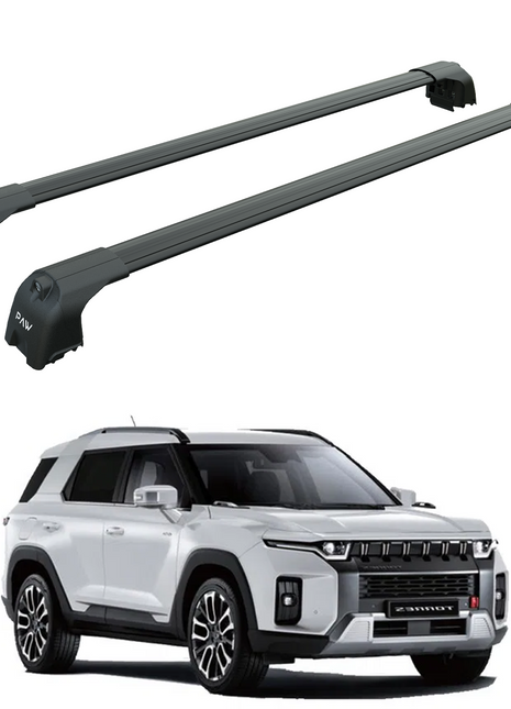 Ssangyong Torres 2023-2025 Portbagaj Taşıyıcı Ara Atkisi - Ara Çubuk Paw Pro 2 Siyah
