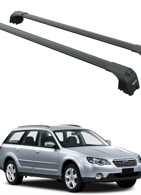 Subaru Legacy Wagon 2003-2009 Portbagaj Taşıyıcı Ara Atkisi - Ara Çubuk Paw Pro 2 Siyah Type 1
