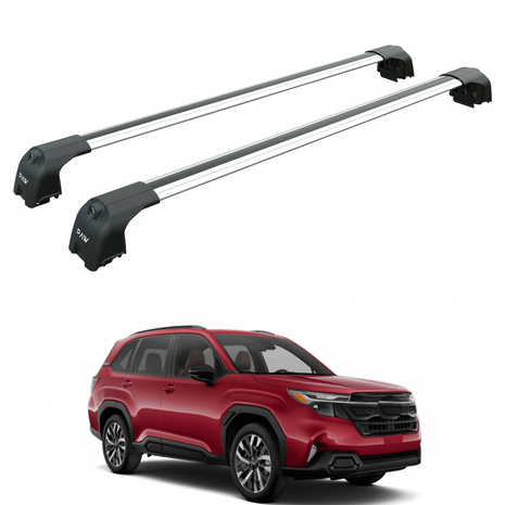 Subaru Forester 2024-2025 Portbagaj Taşıyıcı Ara Atkisi - Ara Çubuk Paw Pro 2 Gri