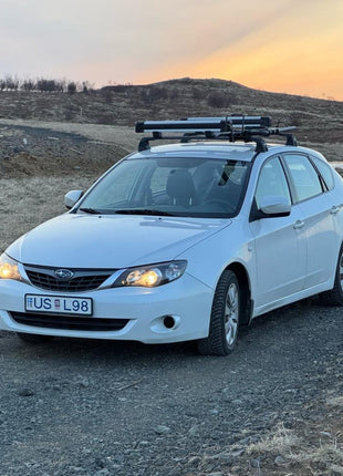 Subaru Impreza Hatchback 2007-2014 Roof Rack Cross Bar Fix Point Siyah