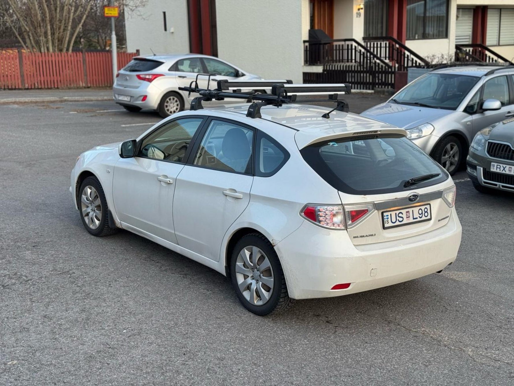 Paw Subaru Impreza Hatchback (2007-2014) Ara Atkı Portbagaj Taşıyıcı - Pro 3 Gri